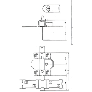 Serratura Fac 201-r/ 80-p - Product Image 2