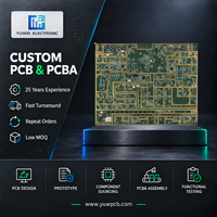PCBA HDI dengan Finishing ENIG untuk Modul Sambungan Robot Kolaboratif, Sertifikasi UL CE, Perakitan Papan Sirkuit Cetak Pabrik