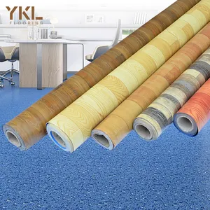 Indoor Hospital Bedroom Use Wear Resistant Plastic Carpets Cheap Linoleum Vinyl Pvc Rolls Flooring