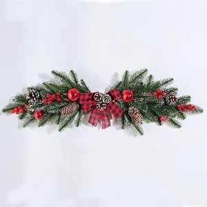 PVC Eco-Friendly Trendy Mini <b>Christmas</b> Tinsel Low Price Nordic Indoor Wall Hanging <b>Decoration</b> - Product Image 3