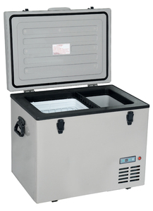 Réfrigérateur-congélateur à compresseur à deux zones classique modèle BR55C4 55L, glacière de camping, <span class=keywords><strong>petit</strong></span> réfrigérateur - Product Image 2