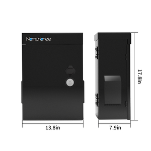 Namunanee Custom Outdoor Aluminium Elektronische Behuizing IP55 Weerbestendige Metalen Elektrische Kast met Ventilatieontwerp - Product Image 4