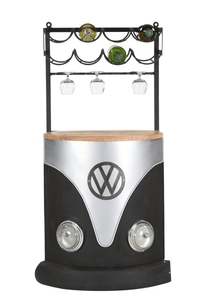 Barra de pared de madera de hierro de la colección más vendida, acabado en mango negro, material de metal y madera de mango, precio al por mayor - Product Image 2