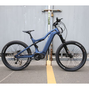 Cadre en fibre de carbone haut de gamme, moteur Bafang G510, suspension intégrale, 27,5 29 pouces, VTT électrique <span class=keywords><strong>Emtb</strong></span> - Product Image 4