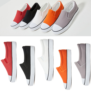 Xrh – <span class=keywords><strong>mocassins</strong></span> en toile avec Logo personnalisé pour <span class=keywords><strong>femme</strong></span>, chaussures de printemps et d'été à la mode - Product Image 6