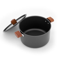 Ensemble de cuisine de camping en plein air, ultra léger, en aluminium, grande capacité, pour 3 à 5 personnes, pour cuisiner en plein air, barbecue, pique-nique