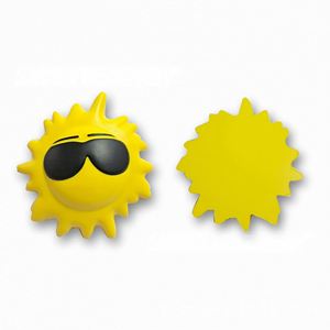 Pelota Antiestrés de PU Personalizada al por Mayor, Juguete Antiestrés con Diseño de Sol - Product Image 5