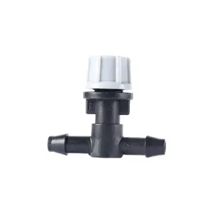 XX Greenhouse Fog Misting Nozzle with Tee Garden Watering Irrigation Sprinkler Cooling Spray Nozzle