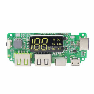 Double carte d'alimentation mobile USB 18650 Lithium Battery <span class=keywords><strong>Boost</strong></span> 2.4A Fast Charging 2.1A 5V Power <span class=keywords><strong>Driver</strong></span> Modules - Product Image 2