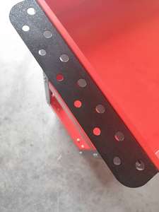 Carro de herramientas de laminación de acero resistente de tres capas Carro de herramientas mecánicas de hierro con soporte OEM personalizado - Product Image 5
