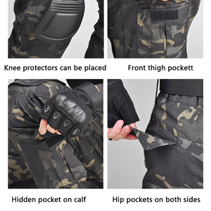 Traje Táctico Camuflaje <span class=keywords><strong>ACU</strong></span> Transpirable Unisex Juego Ranita Militar Premium Venta al por Mayor Uniforme Exterior Venta Directa de Fábrica - Product Image 4