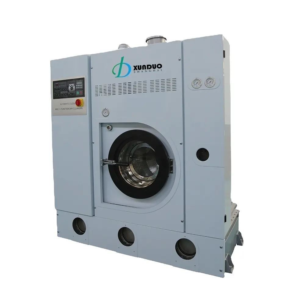 clean commercial laundry dryer washing plant used automatic dry cleaning machine
