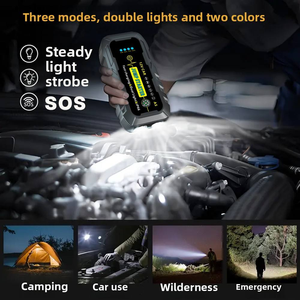 מכירה חמה זרה 2000a 12v USB-C הוביל רכב קל מגבר המכונית קפיצה מתנע - Product Image 5