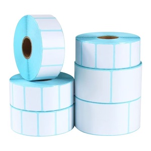 맞춤형 방수 자가 점착 30x20mm 백색 바코드 라벨 롤 소매 포장 스티커용 - Product Image 1