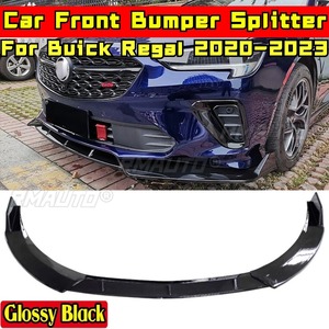 Front Bumper Lip Compatible with Buick Regal 2020-2023 Body Kit Front Guard <strong>Diffuser</strong> <strong>Protector</strong> Spoiler Cover <strong>Car</strong> Accessories - Product Image 3