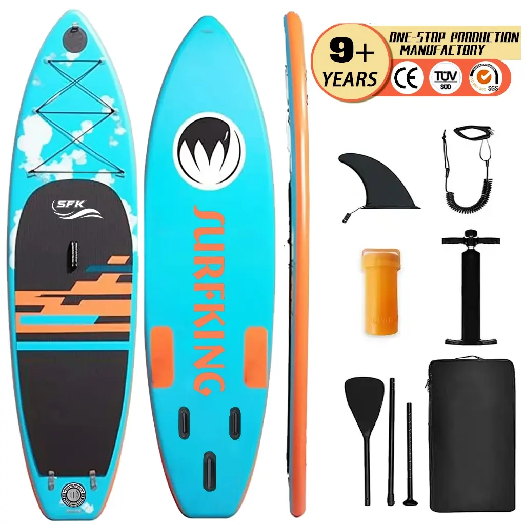 Bán buôn Durable 2 người Surf sup ván lướt sóng giá rẻ Hội Đồng Quản trị mái chèo Yoga Paddle Board sup Inflatable mái chèo Hội Đồng Quản Trị