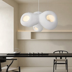 Lámpara de Araña Estilo Retro Wabi-Sabi para Sala de Estar, Comedor, Dormitorio - Iluminación Artística Original y Creativa Única - Product Image 1