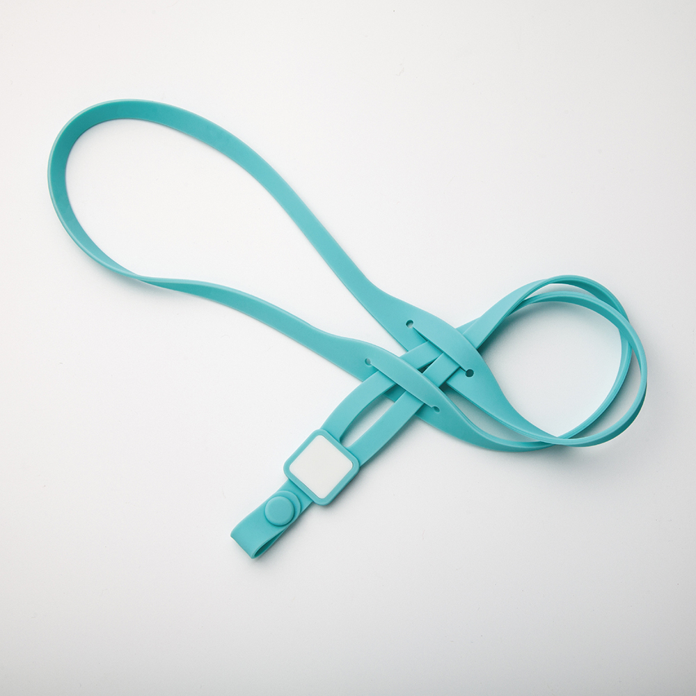 UHOO Fashion Silicone Hanging Rope Soft Lanyard 12mm Image 4