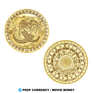 Luxe Haute Qualité Douze Constellations Pas De Minimum Souvenir Estampage Double Face 2D Métal Pièces <span class=keywords><strong>Personnalisé</strong></span> Argent Or Pièces Vente - Product Image 4