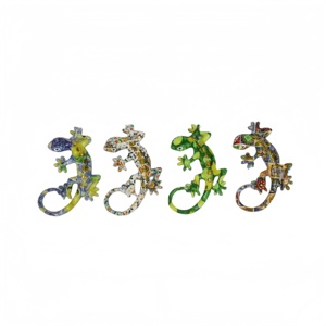 Figuras de Animales de Granja de Poliresina Personalizadas, Decoración para el Hogar, Recuerdos de Lagarto, Artesanía para Decoración del Hogar, Imanes para Refrigerador Inspirados en España - Product Image 3