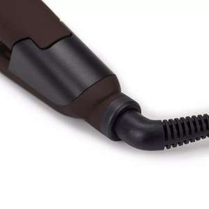 Plancha de pelo de placa de titanio, soporte para tratamiento de queratina, plancha plana recta - Product Image 5