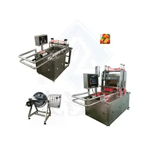 Pineapple Peach Gummy Candy Depositing Machine Jelly Candy Making Machine