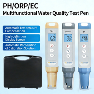 IP67 五合一 OEM 数字 <span class=keywords><strong>PH</strong></span>/opr/tds/ec/盐度/温度测量仪 水质测试笔式 <span class=keywords><strong>pH</strong></span> 计 适用于实验室/自来水 - Product Image 3