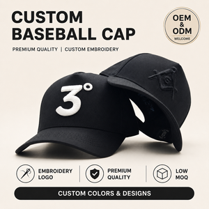 High Quality 5 Panel Baseball <b>Cap</b> Custom Embroidery Logo Low MOQ OEM Streetwear Urban Fashion Premium Adjustable <b>Snapback</b> Hat - Product Image 1