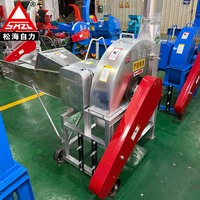Machine à fabriquer l'alimentation animale 9Z-5.5A en acier inoxydable, coupe-herbe et ensileuse pour ferme laitière, bétail et vaches