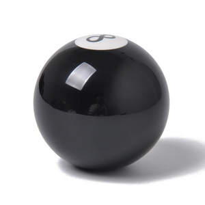 Car Gear <b>Knob</b> 8 Ball Black Plastic Ergonomic Manual <b>Shift</b> <b>Knob</b> - Product Image 2