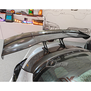 สปอยเลอร์หลังคาร์บอนไฟเบอร์ทรง Drifton Volt 3B สำหรับ Subaru BRZ ZD8 Toyota GR86 ZN8 ปี 2021-2024 - Product Image 4