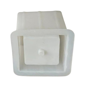 Molde de silicona en forma de cubo estándar de fácil funcionamiento brillante elaborado clásico barato 3D para jarrón de resina de cemento DIY - Product Image 3