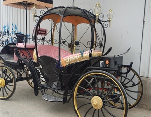 Nuevo Diseño 2025: Carruaje Eléctrico para Eventos Inspirado en la Zapatilla de Cristal y el Coche de Calabazas Encantado, con Capacidad para 4-8 Asientos y <span class=keywords><strong>Velocidad</strong></span> de 45 km/h - Product Image 2