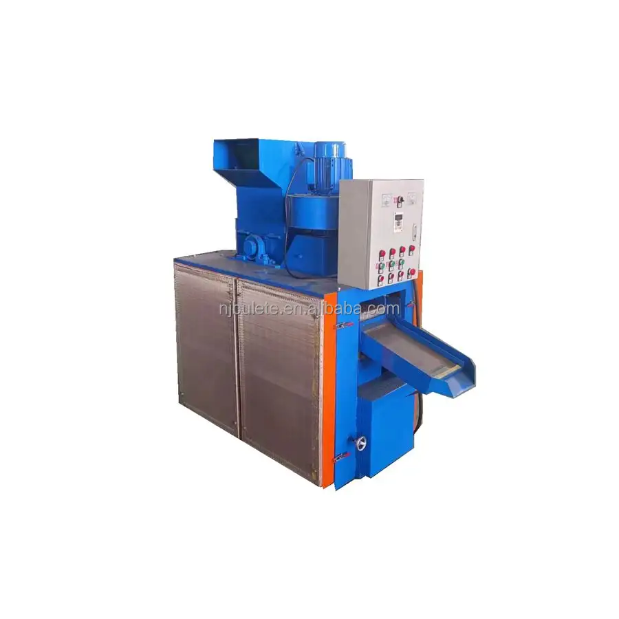 China exporta al Sudeste Asiático pequeña máquina automática de reciclaje de alambre de cobre separador de granulación de cable