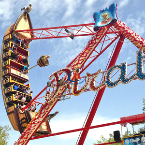 Manège Pirate Thrilling Ship, <span class=keywords><strong>Jeux</strong></span> <span class=keywords><strong>de</strong></span> Fête Foraine, Parc d'Attractions, Durable, en Fibre <span class=keywords><strong>de</strong></span> Verre et Métal, Capacité 40 Personnes, Extérieur, 37KW, 380V/220V - Product Image 6