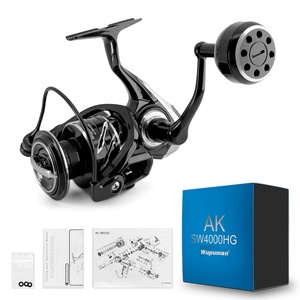 Carrete de Pesca Profesional para Agua Salada, Lagos y Ríos, Resistente a la Corrosión, Totalmente Sellado, Engranaje de Cobre CNC de Precisión, Alta Velocidad, Metal - Product Image 2