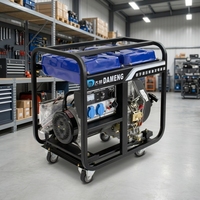 QY-apex H6000i-O 5KW Dreiphasiger Dieselgenerator mit Autostart Fernstart Offener Rahmen 230V 50Hz Luftgekühlt für Industrielle Anwendungen