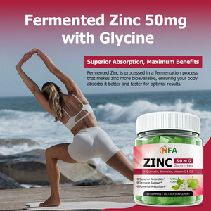 Gomitas de Zinc con Selenio y Cobre, Suplemento Dietético en Oferta, Apoyo para la Salud Respiratoria, Aumenta la Energía y la Concentración - Product Image 4