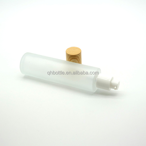 Bouteilles de brouillard en verre de cylindre de luxe pour ampoule d'attar d'huile essentielle de sérum de tequila avec pompe de distributeur de parfum <span class=keywords><strong>Seru</strong></span> - Product Image 4