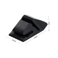 Nouvelle voiture multifonctionnel ABS intérieur Kits porte-billet temporaire porte-panneau de stationnement carte Inserter carte de visite stockage