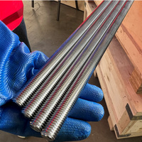 Metric Stainless Steel Threaded Stud Bar M6-M64 DIN975 100mm-3000mm for Machinery Assembly