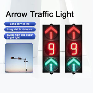 Haute qualité étanche Semaforo 200mm 300mm feu de circulation pour carrefour Multi couleur Led feux de circulation feu de signalisation - Product Image 4