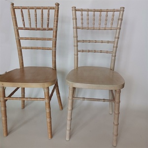 Chaise Chiavari en bois pour événements de mariage, vente chaude, chaise de mariage de luxe en bois massif pour événements, vente en gros - Product Image 4