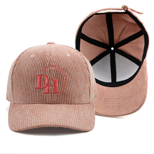 <span class=keywords><strong>Gorra</strong></span> de Béisbol Personalizada al por Mayor con Logotipo Bordado, 6 Paneles, Visera Curva, Pana <span class=keywords><strong>Rosa</strong></span>, para <span class=keywords><strong>Hombre</strong></span> y Mujer, <span class=keywords><strong>Gorra</strong></span> de Béisbol Cálida para Exteriores - Product Image 1