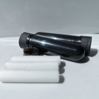 Inhalateur portatif d'aromathérapie de diffuseur pour la couleur noire de bâton d'inhalateur nasal d'huile essentielle