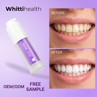 Hot Selling V34 Purple Toothpaste Color Correcting Teeth Whitening Toothpaste Gentle Formula Brighten Teeth in Stock
