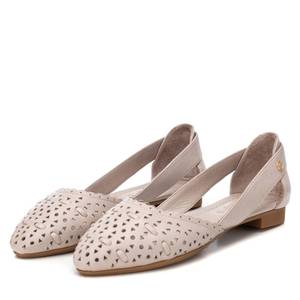 Ballerines pour femmes Carmela 161581, chaussures plates couleur taupe - Product Image 4