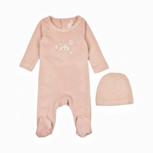 Custom OEM Winter Velour Baby Romper Footie <strong>Boy</strong> Girl Sleep Suit Newborn Clothes 0-3 Month Toddler <strong>Onsie</strong> Pajama Babygrow Bodysuit - Product Image 4