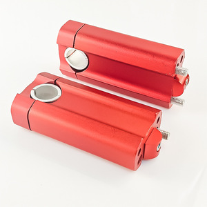 Elevador de Manillar de Aleación de Aluminio Qiangye de 28 mm, Rojo, para Motocicletas y Vehículos Todoterreno - Product Image 2