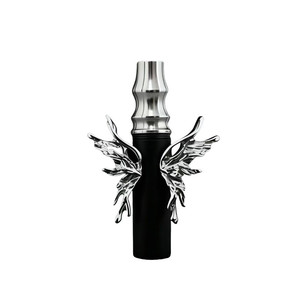 Embout de chicha en métal 3D en forme d'animal, aspect artisanal, luxe, neuf - Product Image 1